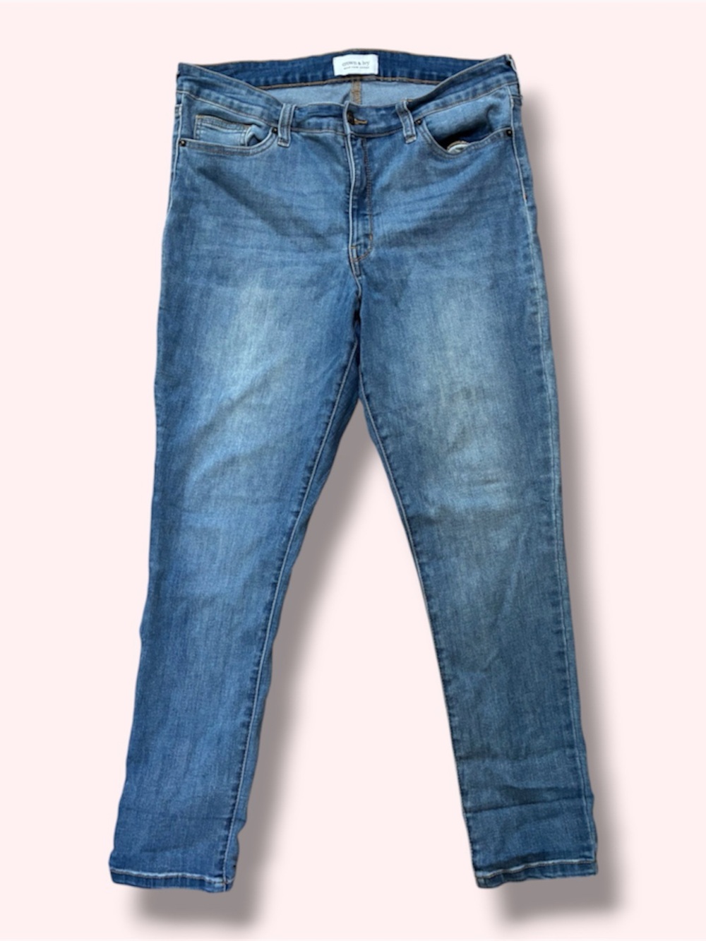 Crown & Ivy Plus Size Skinny Jeans Size 14